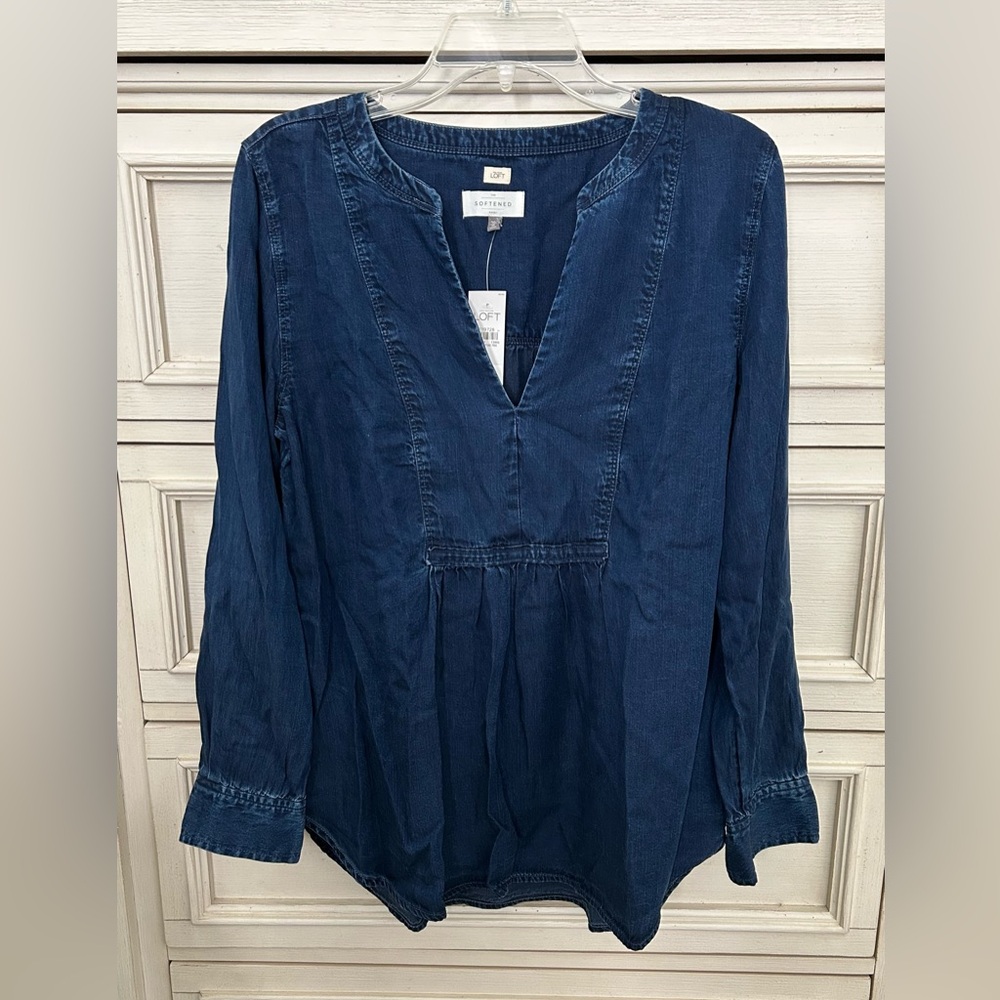 New denim top